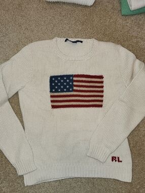 Ralph Lauren Flag Crewneck
